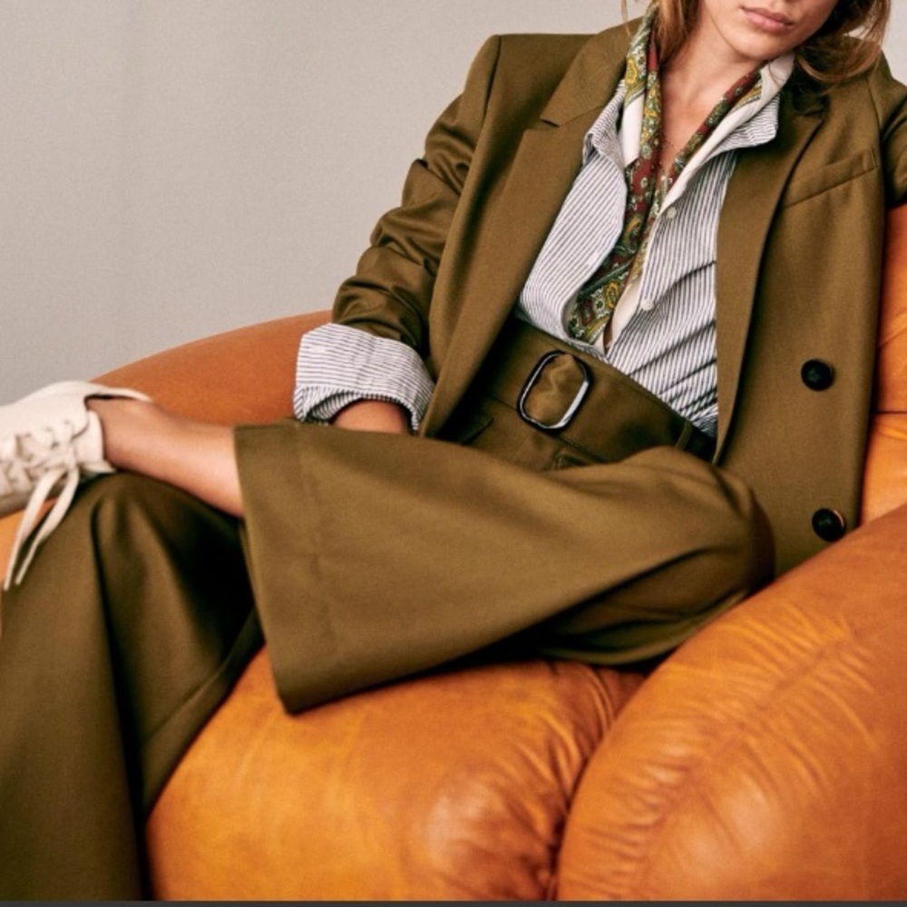 Sezane High Waisted Trousers NWT